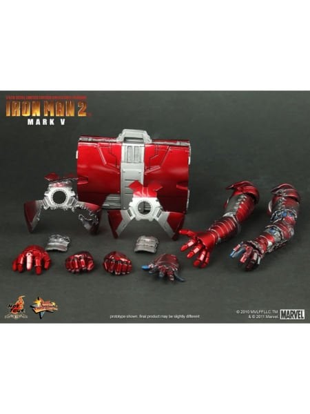 Iron Man 2 - Iron Man Mark V 1/6 Scale Limited Edition Koleksiyon Figürü