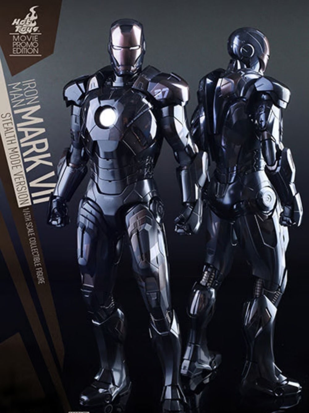 The Avengers - Iron Man Mark VII Stealth Mode Version 1/6 Scale Exclusive Koleksiyon Figürü