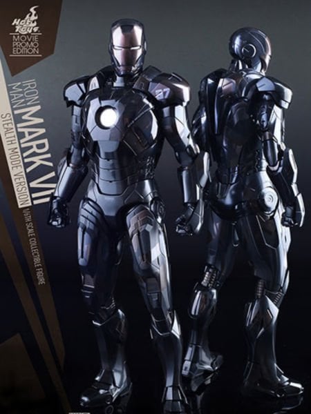 The Avengers - Iron Man Mark VII Stealth Mode Version 1/6 Scale Exclusive Koleksiyon Figürü