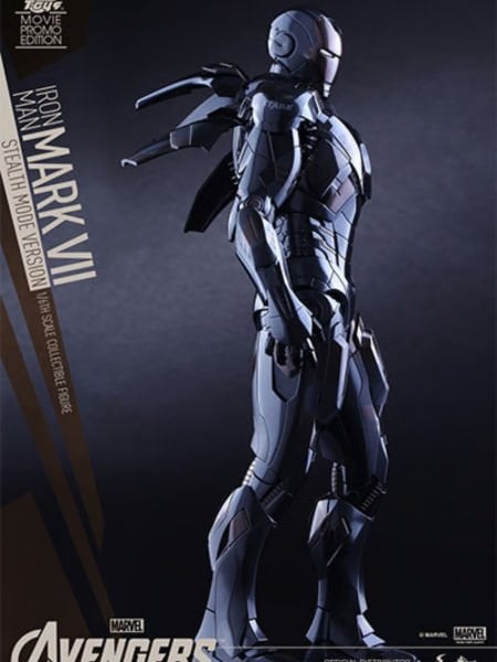 The Avengers - Iron Man Mark VII Stealth Mode Version 1/6 Scale Exclusive Koleksiyon Figürü