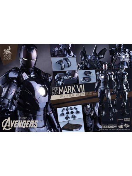 The Avengers - Iron Man Mark VII Stealth Mode Version 1/6 Scale Exclusive Koleksiyon Figürü