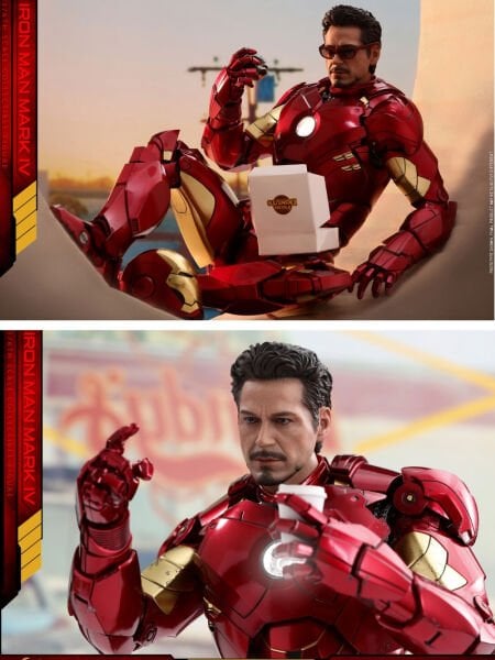 Iron Man 2 - Iron Man Mark IV 1/6 Scale Diecast Koleksiyon Figürü