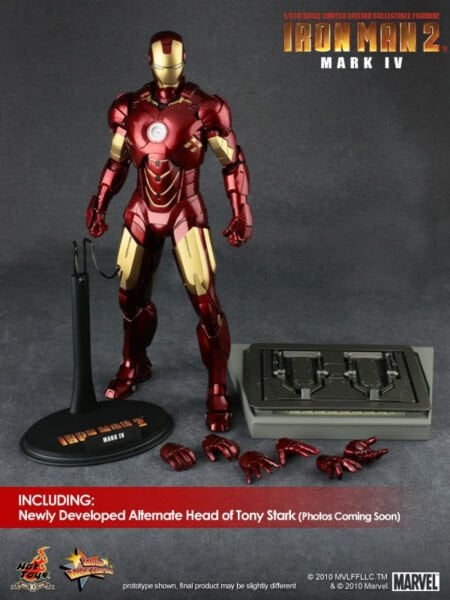 Iron Man 2 - Iron Man Mark IV 1/6 Scale Limited Edition Koleksiyon Figürü