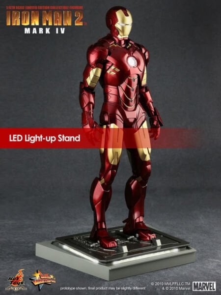 Iron Man 2 - Iron Man Mark IV 1/6 Scale Limited Edition Koleksiyon Figürü