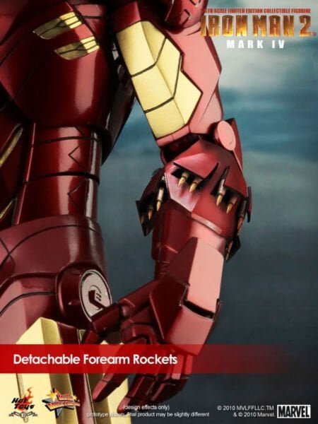 Iron Man 2 - Iron Man Mark IV 1/6 Scale Limited Edition Koleksiyon Figürü