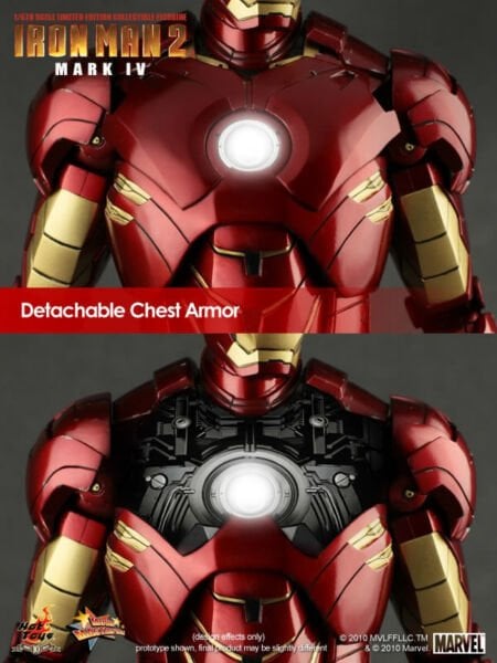 Iron Man 2 - Iron Man Mark IV 1/6 Scale Limited Edition Koleksiyon Figürü