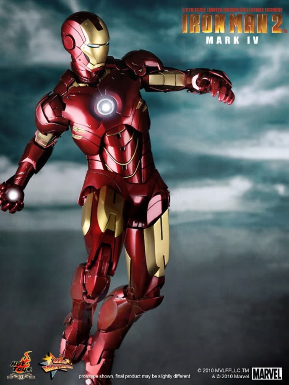 Iron Man 2 - Iron Man Mark IV 1/6 Scale Limited Edition Koleksiyon Figürü