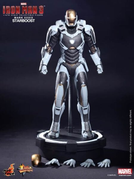 Iron Man 3 - Iron Man Mark XXXIX (Starboost) 1/6 Scale Exclusive Koleksiyon Figürü