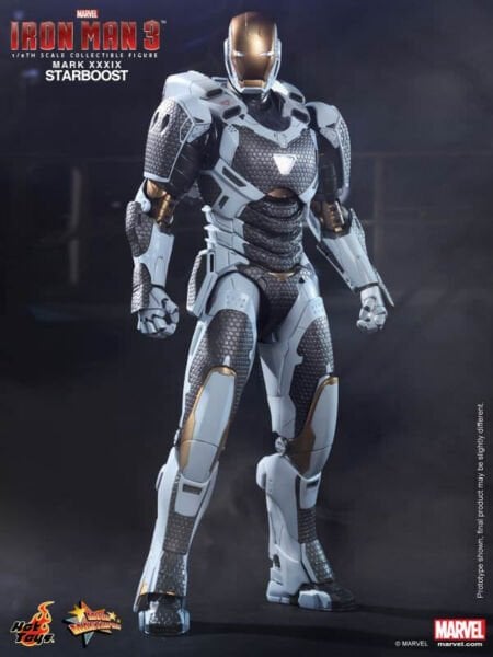 Iron Man 3 - Iron Man Mark XXXIX (Starboost) 1/6 Scale Exclusive Koleksiyon Figürü