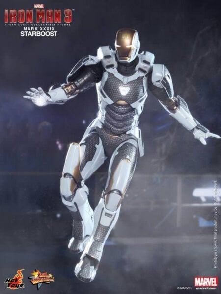 Iron Man 3 - Iron Man Mark XXXIX (Starboost) 1/6 Scale Exclusive Koleksiyon Figürü