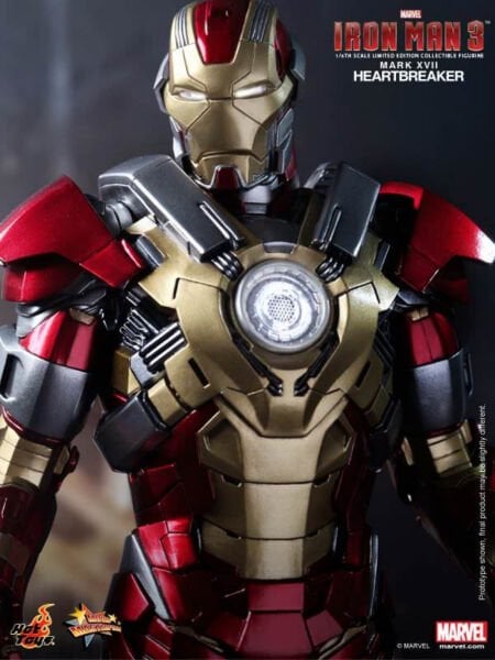 Iron Man 3 - Iron Man Mark XVII (Heartbreaker) 1/6 Scale Limited Edition Koleksiyon Figürü