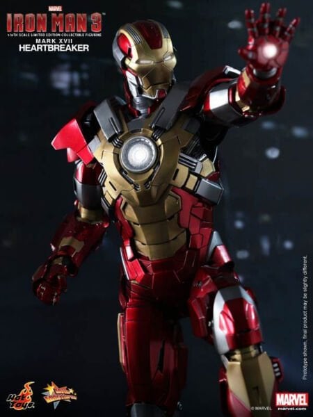 Iron Man 3 - Iron Man Mark XVII (Heartbreaker) 1/6 Scale Limited Edition Koleksiyon Figürü