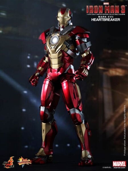 Iron Man 3 - Iron Man Mark XVII (Heartbreaker) 1/6 Scale Limited Edition Koleksiyon Figürü
