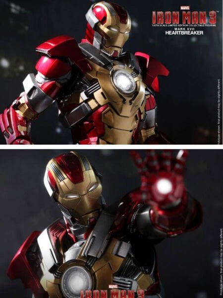Iron Man 3 - Iron Man Mark XVII (Heartbreaker) 1/6 Scale Limited Edition Koleksiyon Figürü