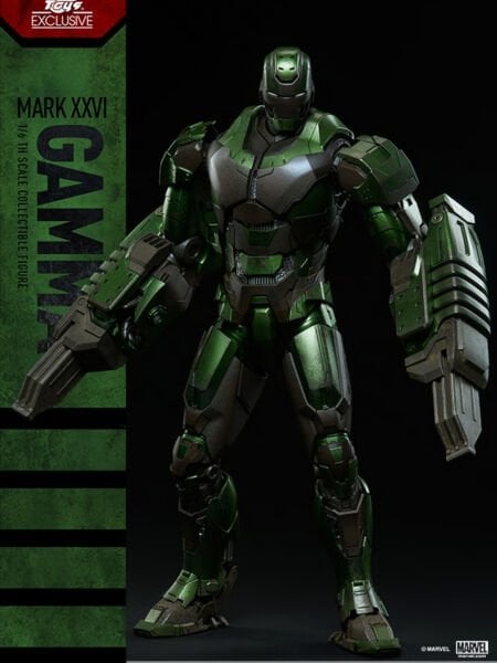 Iron Man 3 - Iron Man Mark XXVI (Gamma) 1/6 Scale Exclusive Koleksiyon Figürü