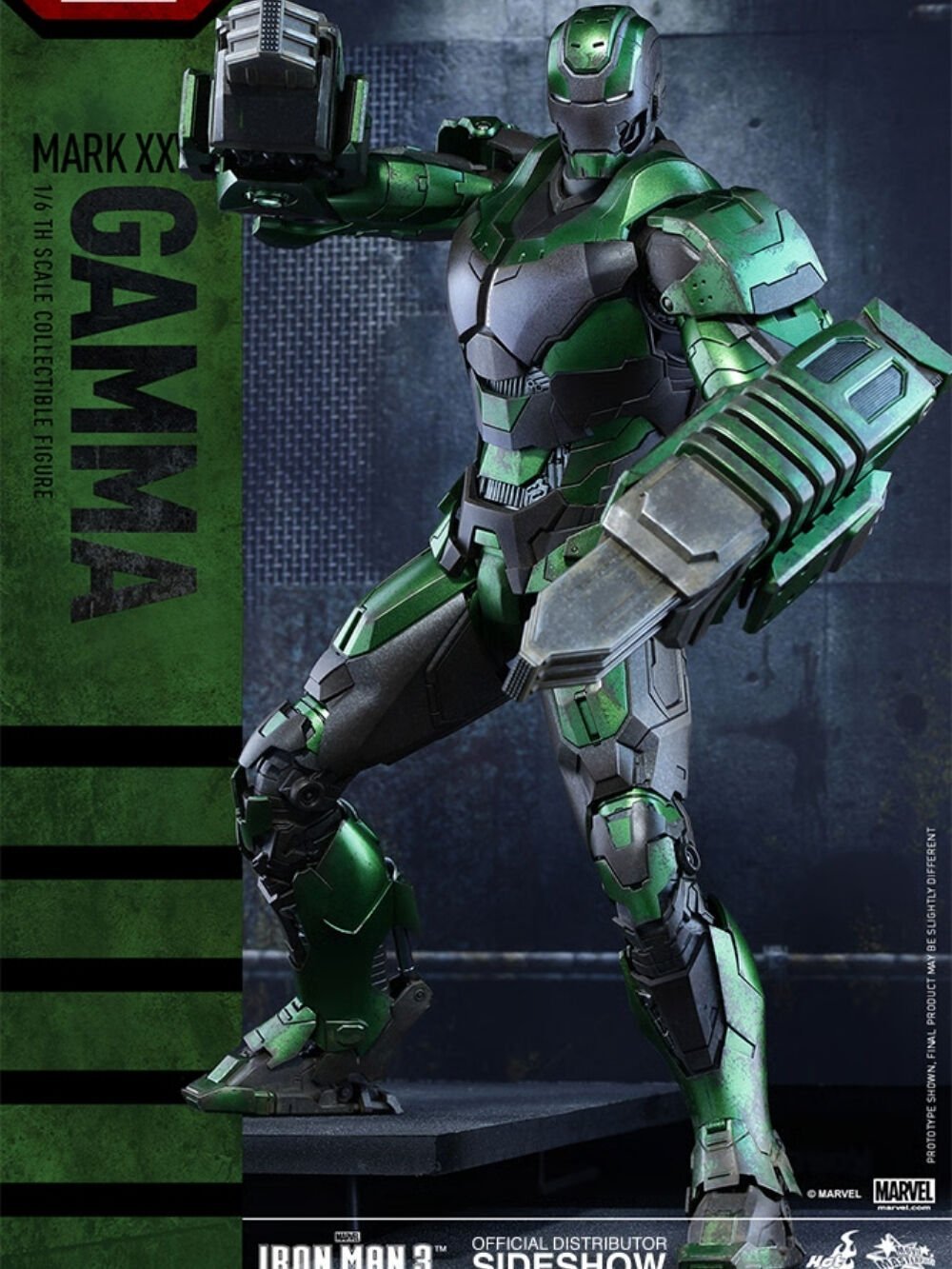 Iron Man 3 - Iron Man Mark XXVI (Gamma) 1/6 Scale Exclusive Koleksiyon Figürü