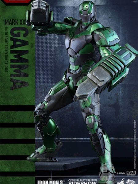 Iron Man 3 - Iron Man Mark XXVI (Gamma) 1/6 Scale Exclusive Koleksiyon Figürü