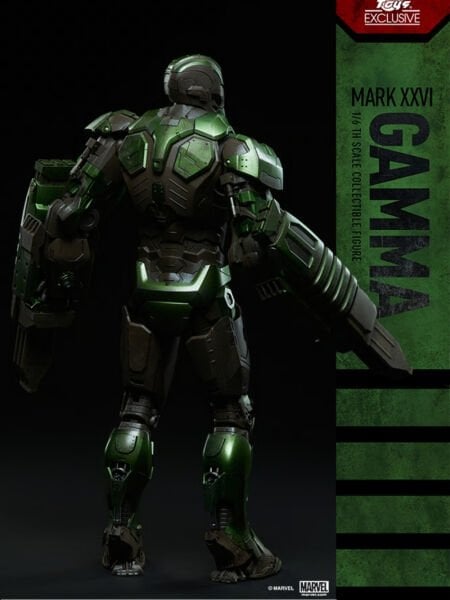 Iron Man 3 - Iron Man Mark XXVI (Gamma) 1/6 Scale Exclusive Koleksiyon Figürü