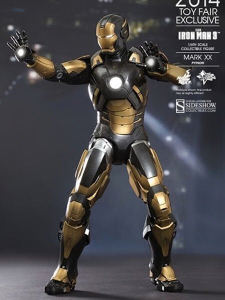 Iron Man 3 - Iron Man Mark XX (Python) 1/6 Scale Exclusive Koleksiyon Figürü