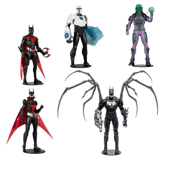 DC Multiverse: Batman Beyond 5'li Aksiyon Figür Seti (Batman Beyond, Batwoman Beyond, Blight, Shriek & Batman: Futures End)