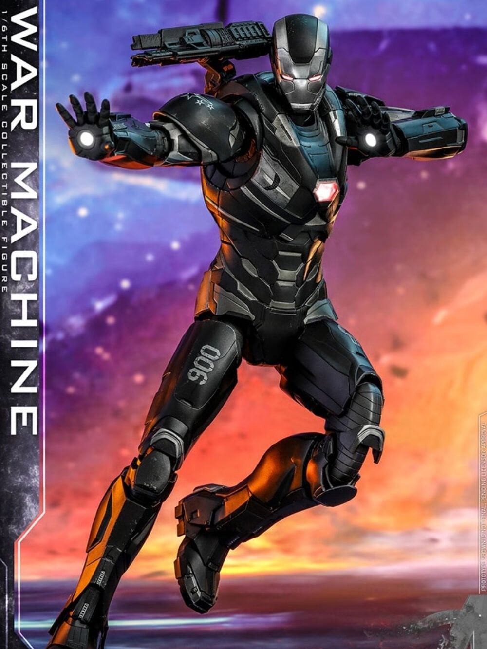 Avengers: Endgame - War Machine 1/6 Scale Diecast Koleksiyon Figürü