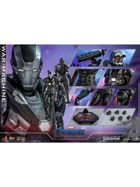 Avengers: Endgame - War Machine 1/6 Scale Diecast Koleksiyon Figürü