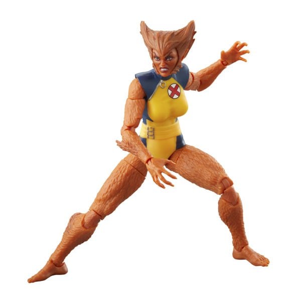 Marvel Legends Wolfsbane (Comics) Aksiyon Figürü (Marvel's Zabu BAF)