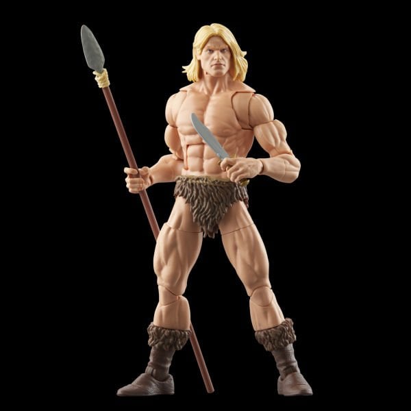 Marvel Legends Ka-Zar (Comics) Aksiyon Figürü (Marvel's Zabu BAF)