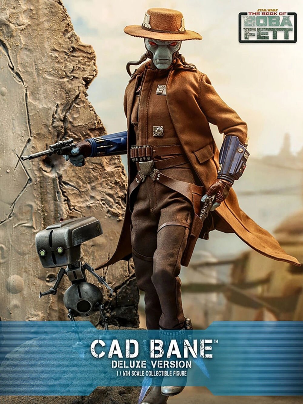 Star Wars: The Book of Boba Fett - Cad Bane (Deluxe Version) 1/6 Scale Koleksiyon Figürü