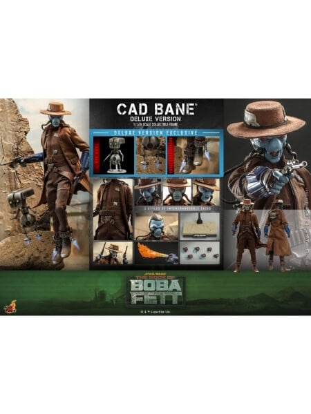 Star Wars: The Book of Boba Fett - Cad Bane (Deluxe Version) 1/6 Scale Koleksiyon Figürü