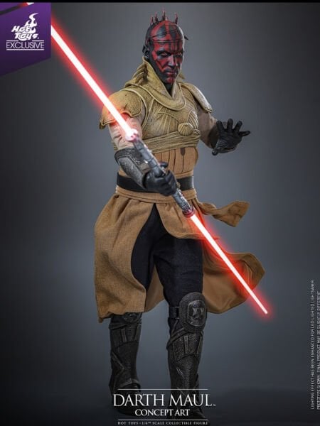 Star Wars: The Phantom Menace - Darth Maul (Concept Art) 1/6 Scale Limited Edition Koleksiyon Figürü