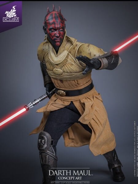 Star Wars: The Phantom Menace - Darth Maul (Concept Art) 1/6 Scale Limited Edition Koleksiyon Figürü