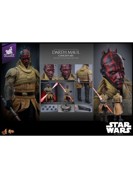 Star Wars: The Phantom Menace - Darth Maul (Concept Art) 1/6 Scale Limited Edition Koleksiyon Figürü