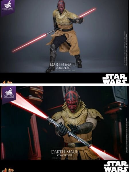 Star Wars: The Phantom Menace - Darth Maul (Concept Art) 1/6 Scale Limited Edition Koleksiyon Figürü