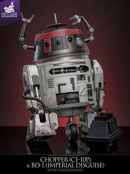 Star Wars - Chopper (C1-10P) & BD-1 (Imperial Disguise) 1/6 Scale Limited Edition Koleksiyon Figür Seti