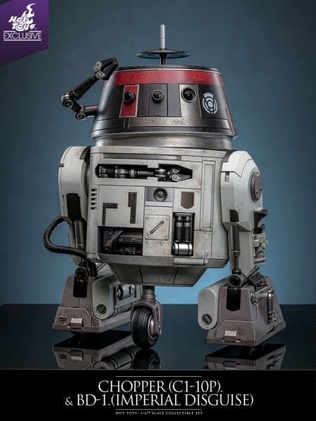 Star Wars - Chopper (C1-10P) & BD-1 (Imperial Disguise) 1/6 Scale Limited Edition Koleksiyon Figür Seti