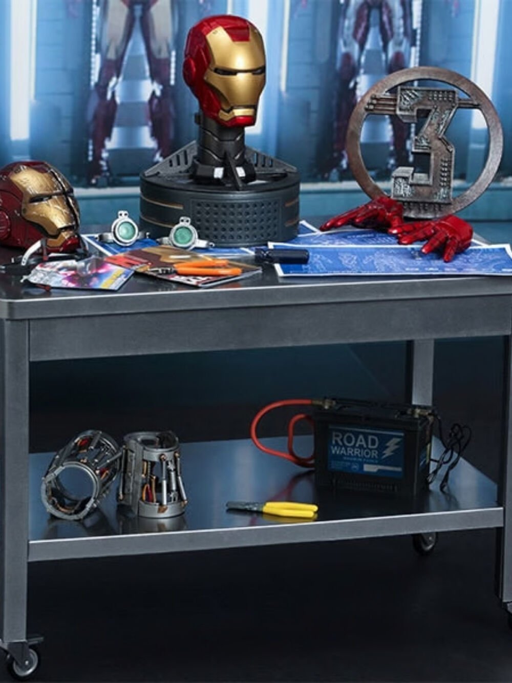 Iron Man 3 - Iron Man Workshop Accessories 1/6 Scale Koleksiyon Seti