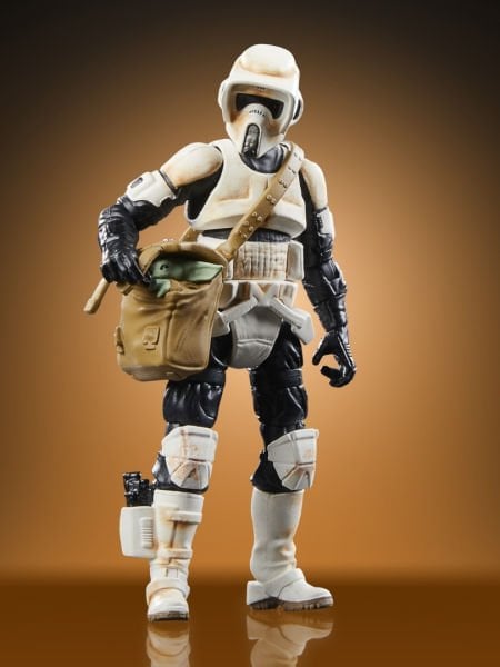 Star Wars Vintage Collection Speeder Bike, Scout Trooper & Grogu (The Mandalorian) Araç ve Figür Seti