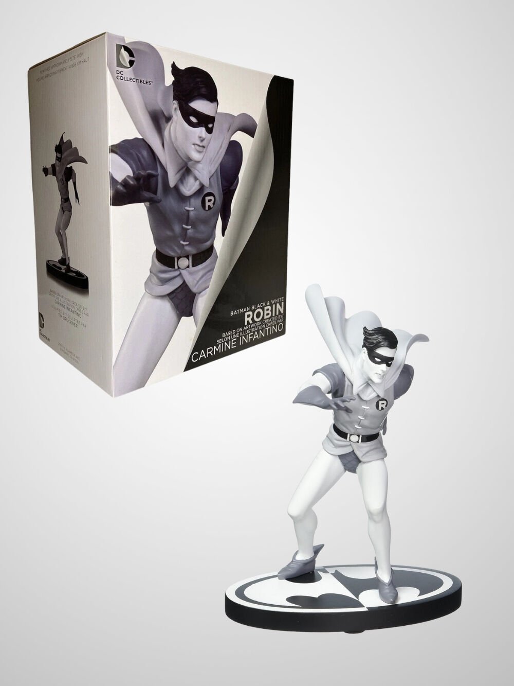 Batman Black & White Robin by Carmine Infantino Limited Edition Heykel