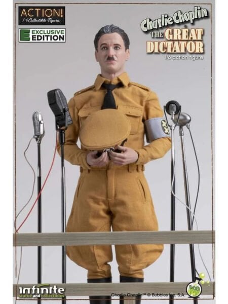 Charlie Chaplin Great Dictator Exclusive Version 1/6 Scale Koleksiyon Figürü