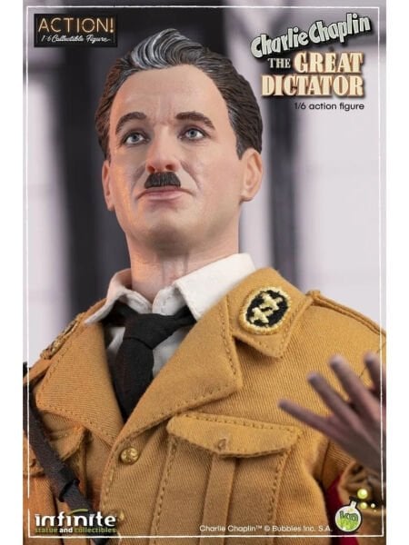 Charlie Chaplin Great Dictator Exclusive Version 1/6 Scale Koleksiyon Figürü
