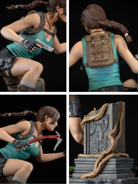 Tomb Raider - Lara Croft Heykel