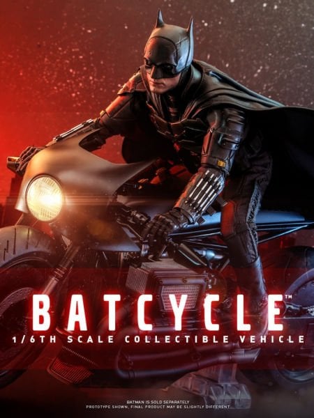 The Batman (2022) - Batcycle 1/6 Scale Koleksiyon Aracı