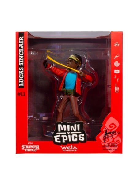 Stranger Things Mini Epics Lucas Sinclair (Season 1) Figür