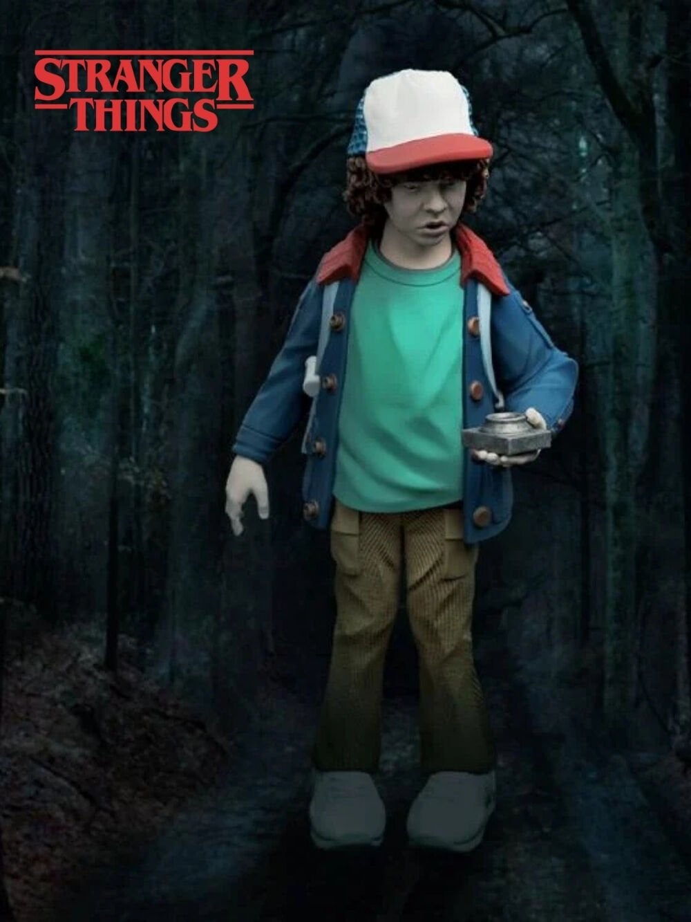 Stranger Things Mini Epics Dustin the Pathfinder (Season 1) Limited Edition Figür