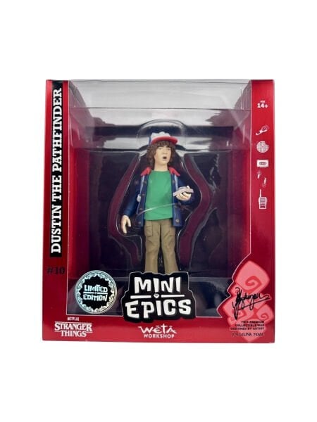Stranger Things Mini Epics Dustin the Pathfinder (Season 1) Limited Edition Figür