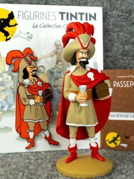 Tintin - Red Rackham the Pirate (Rackham Le Rouge) Figür