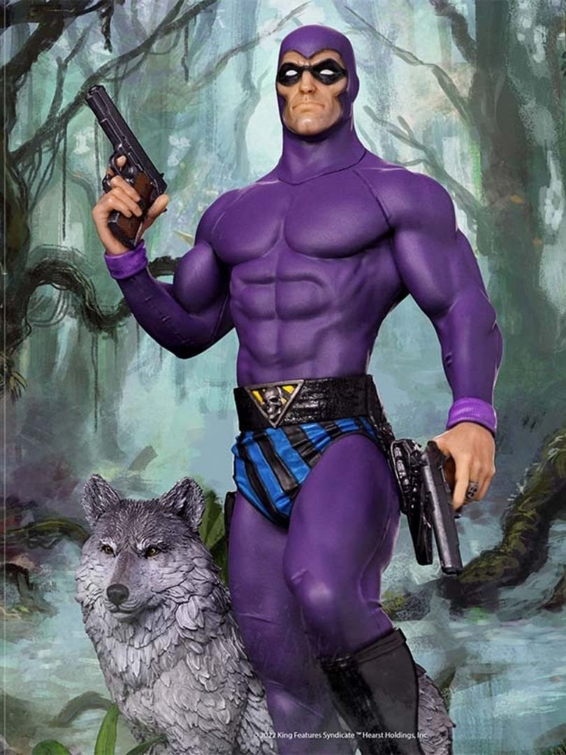Defenders of the Earth - The Phantom Deluxe 1/10 Art Scale Limited Edition Heykel