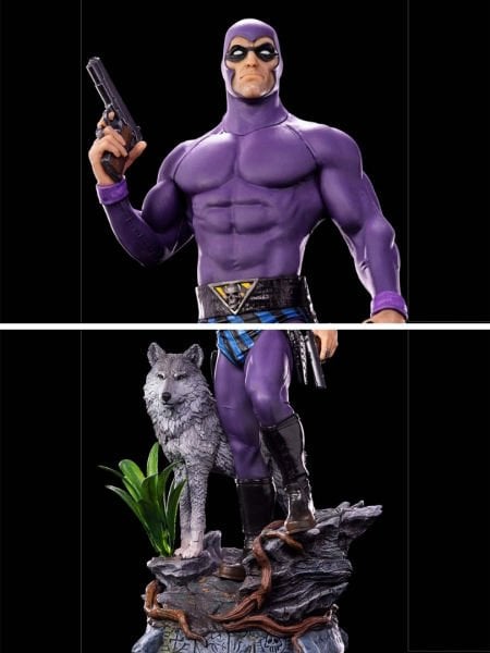 Defenders of the Earth - The Phantom Deluxe 1/10 Art Scale Limited Edition Heykel