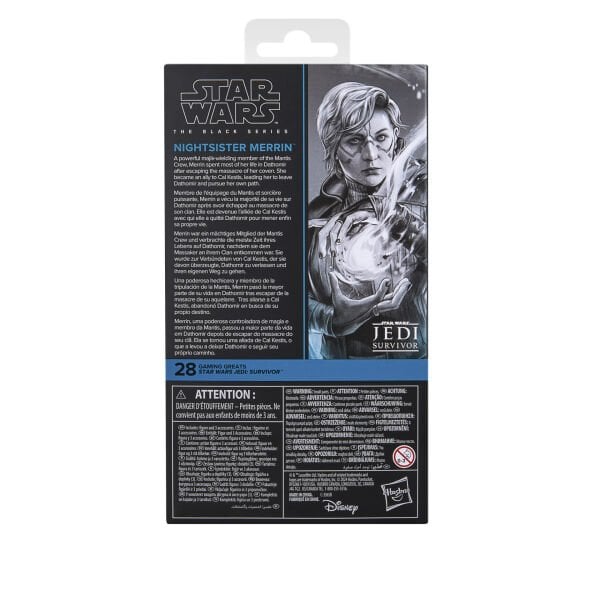 Star Wars Black Series Nightsister Merrin, Star Wars Jedi: Survivor Aksiyon Figürü